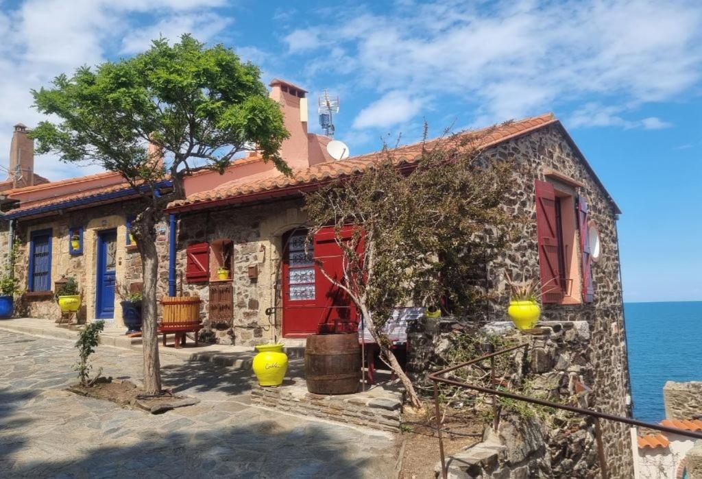 Maison Sur La Roche, Vue Mer Exceptionnelle, Parking Prive, Quartier Historique, Calme Villa Collioure Exterior photo